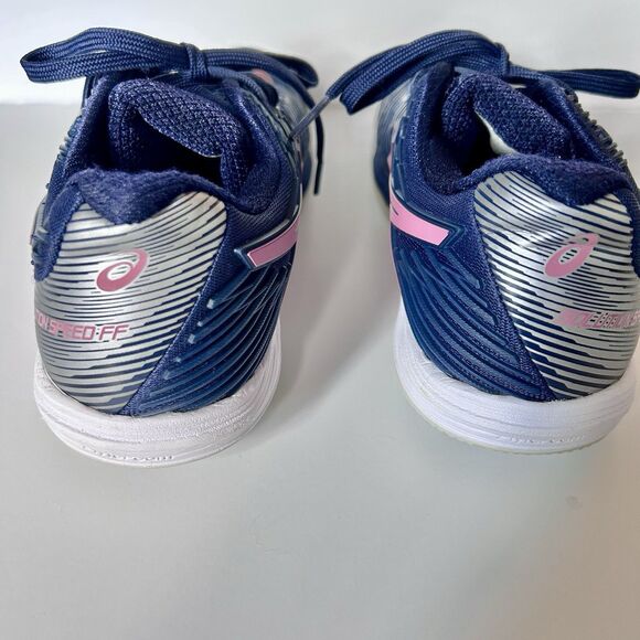 ASICS Womens Solution Speed FF 2 Tennis Shoes 1042A136 Size 7.5 Blue Pink - Picture 5 of 11